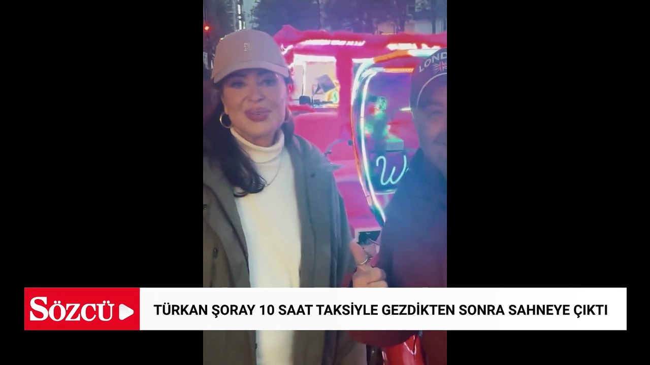 Türkan Şoray 10 saat taksiyle gezdikten sonra sahneye çıktı: Şoför öve öve bitiremedi
