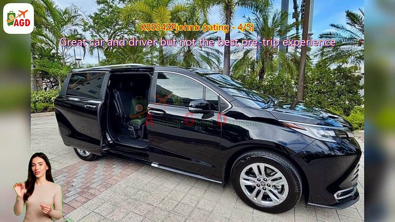 AGD - Review Puerto Rico Islandwide Transfer – Sienna Limited Luxury Minivan