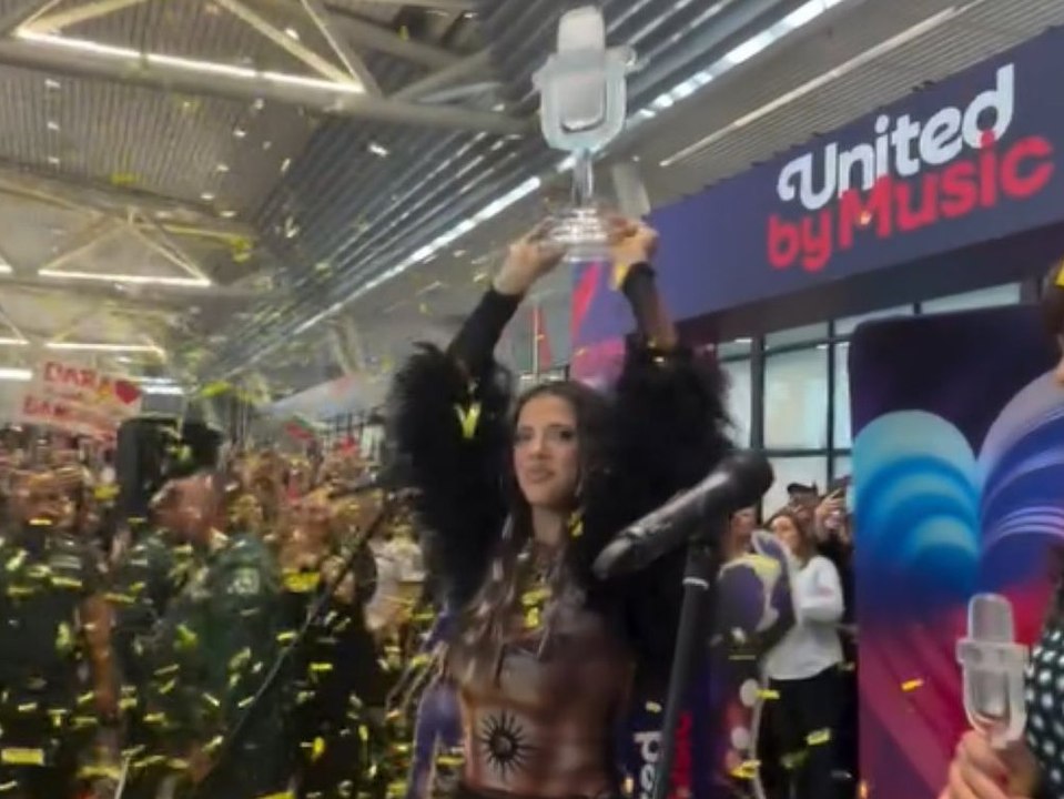 ESC-Siegerin Dara wird in Sofia wie ein Superstar gefeiert