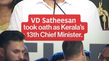 VD Satheesan to take oath as Kerala CM