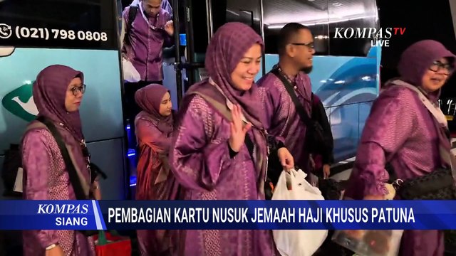 233 Jemaah Haji Khusus Patuna Travel Bertolak ke Madinah | KOMPAS SIANG