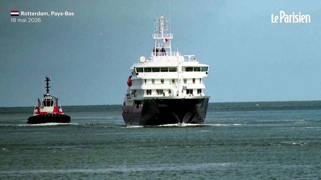 Hantavirus : le MV Hondius est arrivé aux Pays-Bas, 27 personnes vont être évacuées