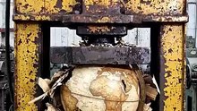💥 HYDRAULIC PRESS VS ANTIQUE! Can History Survive The Ultimate 100-Ton Crush?