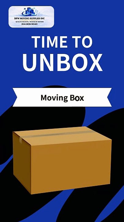 Dfw moving supplies