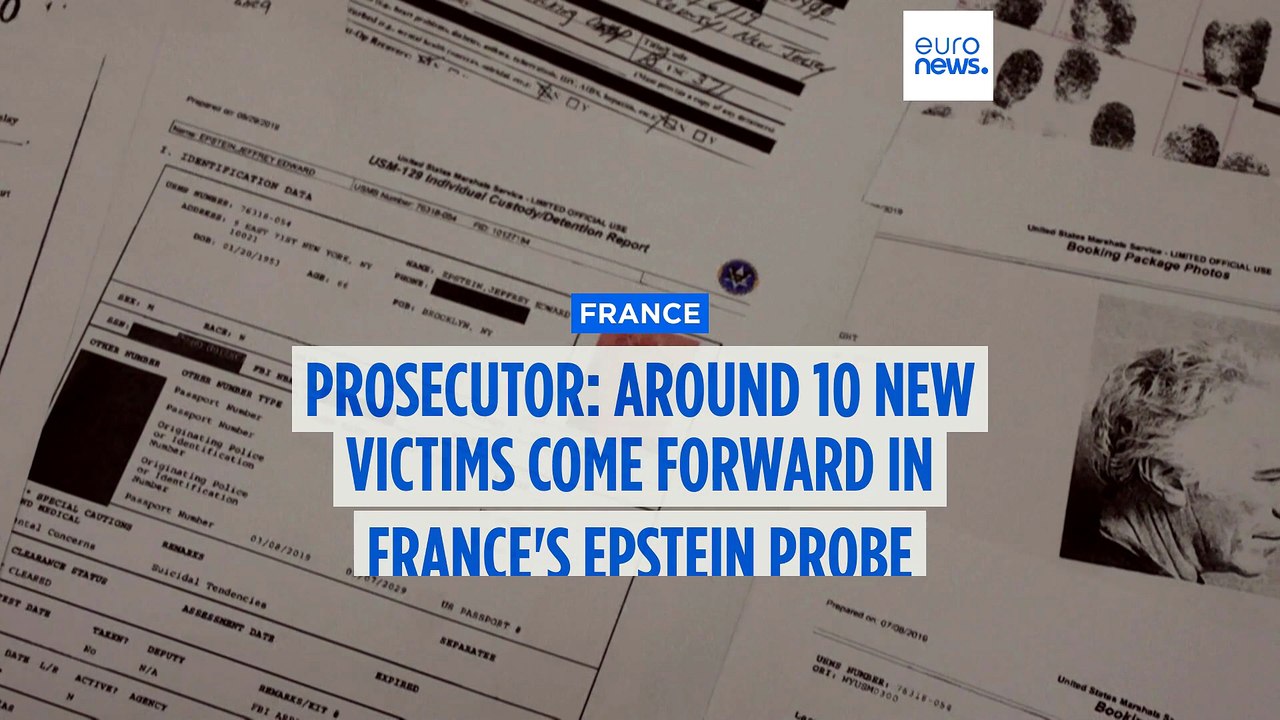 Around 10 'new' victims in France's Epstein probe have come forward, prosecutor says