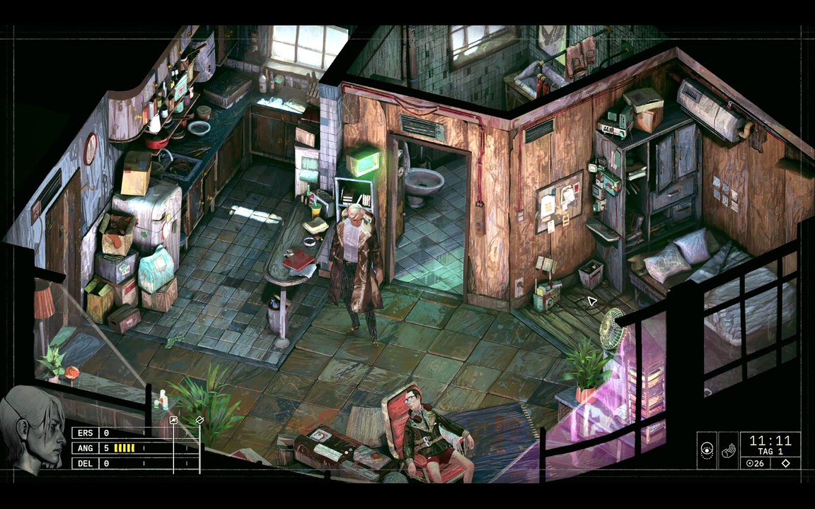 Zero Parades: Schon die ersten 10 Minuten im Spionage-Rollenspiel bringen uns ins Schwitzen
