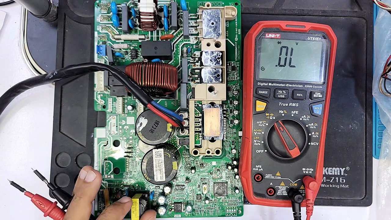 DC Inverter AC Dawlance P4 Error Code  Outdoor PCB Fault Diagnosis  Babar Electronics - Babar Electronics HVACR (720p, h264)