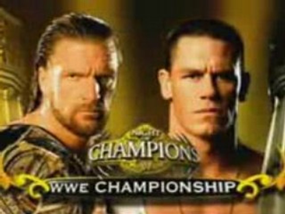 Triple H vs John Cena Night Of Champions 2008 Promo