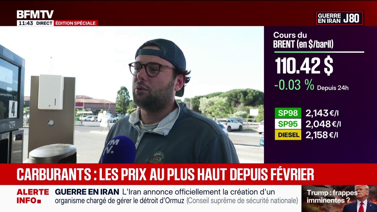 "On perd facilement 100 à 150 euros à la fin du mois: les automobilistes résignés face à la hausse des prix du carburant