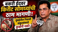 किरिट सोमय्यांची बकरी ईदवर मागणी, ‘Housing Society मध्ये कुर्बानी नको’ | Kirit Somaiya | Bakri Eid