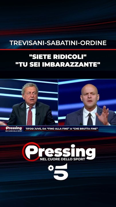 Allegri e Spalletti dividono lo studio di Pressing: "Espatria", "Rosso di vergogna"...