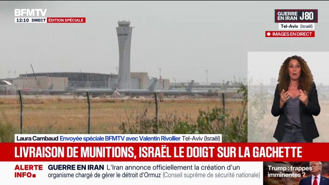 Guerre au Moyen-Orient: la télévision israélienne annonce la livraison par les États-Unis de cargaisons de munitions à Tel Aviv