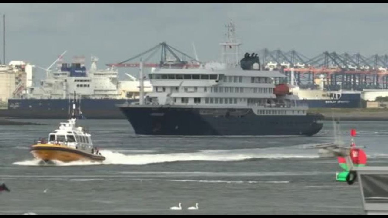 Hantavirus, la MV Hondius arrivata al porto di Rotterdam