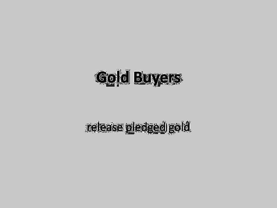Gold Buyers