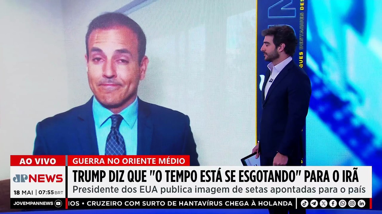 Trump diz que “o tempo está se esgotando” para o Irã
