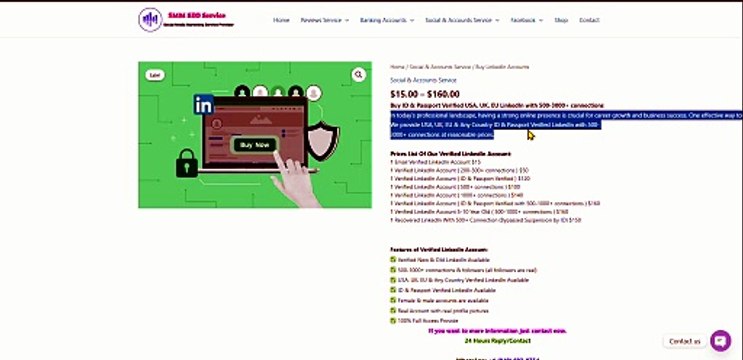 Top 5 Websites to Buy Verified LinkedIn Accounts