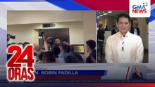Panayam ng 24 Oras kay Sen. Robin Padilla kaugnay sa pag-alis ni Sen. Bato dela Rosa sa Senado | 24 Oras