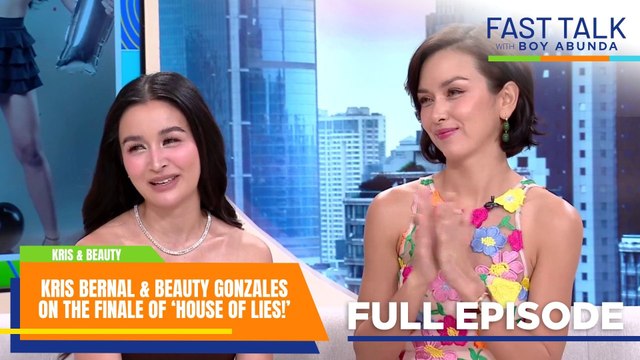 Fast Talk with Boy Abunda: Kris at Beauty sa huling linggo ng ‘House of Lies!’ (Full Episode 855)