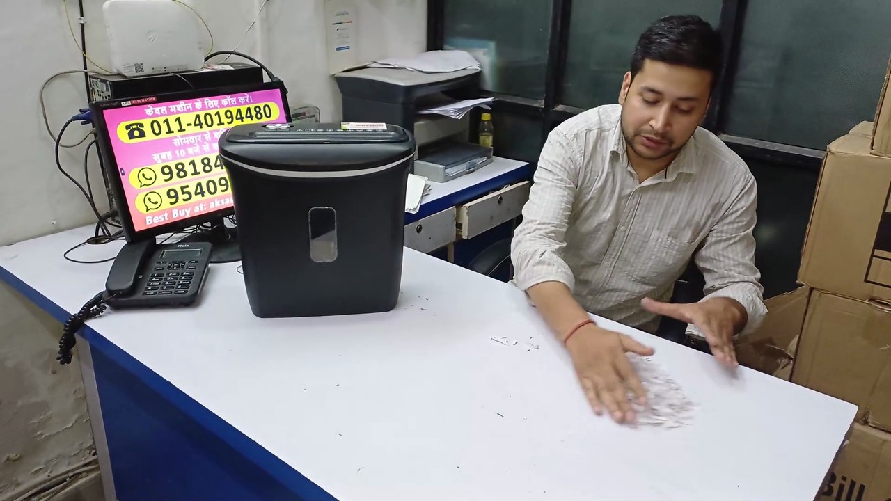 Best Paper Shredder Dealers in Delhi for Office Use 💻 Cheapest Shredder Machines in Delhi AKS-008CC