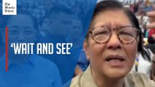 'Wait and see' for Marcos as Senate leadership hangs in the balance