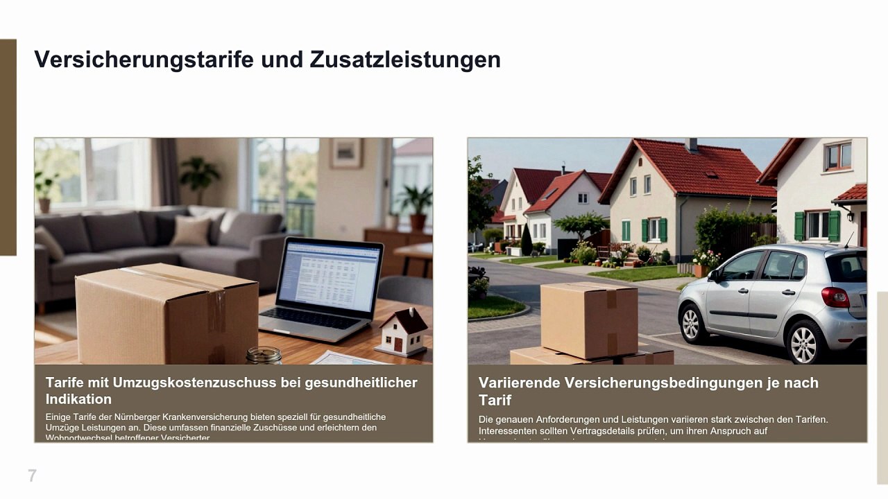 Zuschuss für Umzugskosten bei der Krankenversicherung & Butler Umzüge GmbH