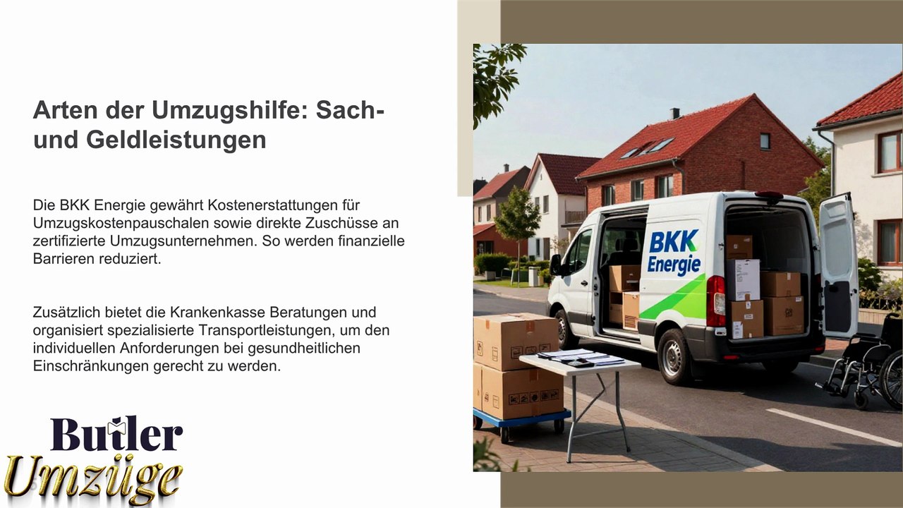Umzugshilfe durch die Krankenversicherung& Butler Umzüge GmbH
