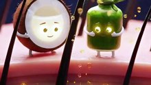 معركة الترطيب تحت فروة الرأس! 🥥 النتيجة صدمة! ✨