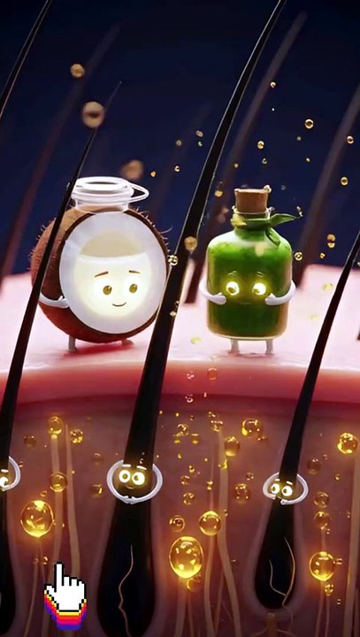 معركة الترطيب تحت فروة الرأس! 🥥 النتيجة صدمة! ✨