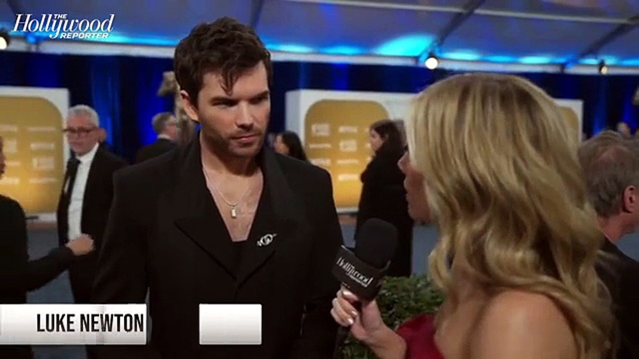 Luke Newton Talks 'Bridgerton' Season 4 Scripts & Jonathan Bailey in 'Wicked' | SAG Awards 2025 [Full Movie]