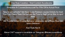 (Courseslibrary.com)One Peak Creative – Viral Content Accelerator