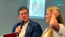 Lily Bone is a guest speaker at the Orange City long lunch.