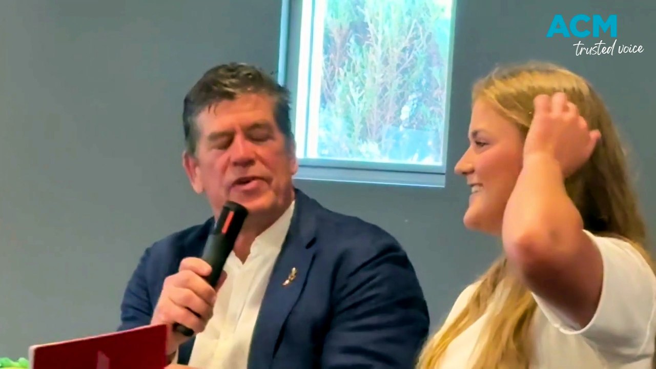 Lily Bone is a guest speaker at the Orange City long lunch.
