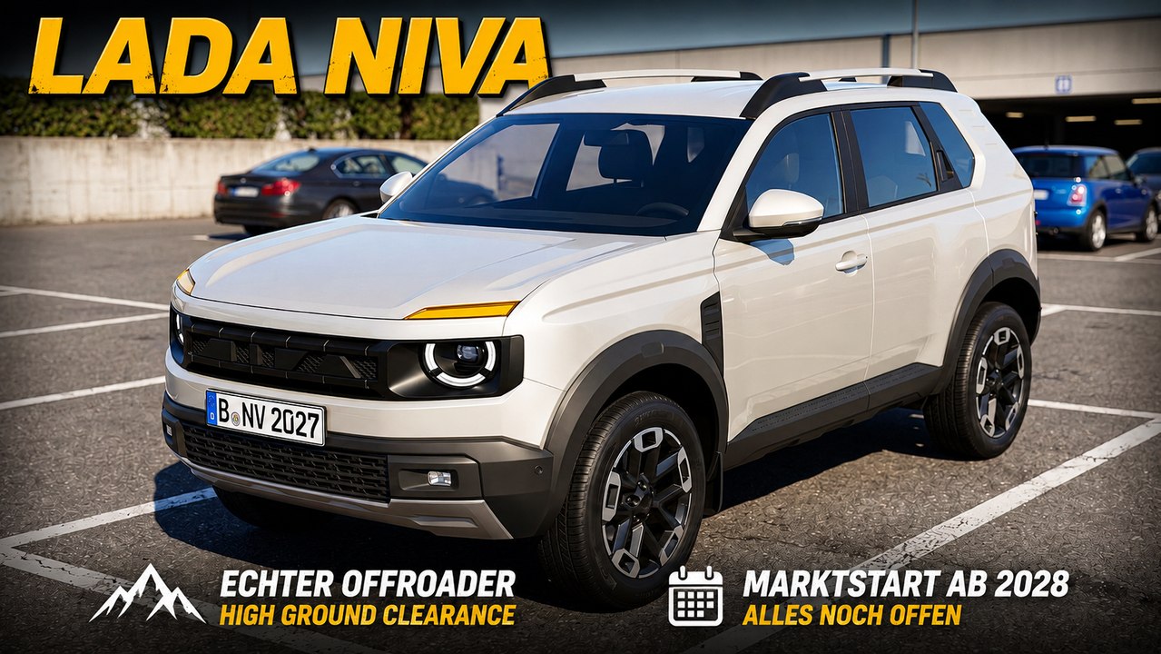 2028 Lada Niva Comeback: Russlands Kult-Geländewagen vor Revival