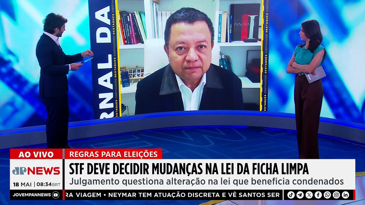 STF vai decidir sobre mudanças na Lei da Ficha Limpa; especialista analisa