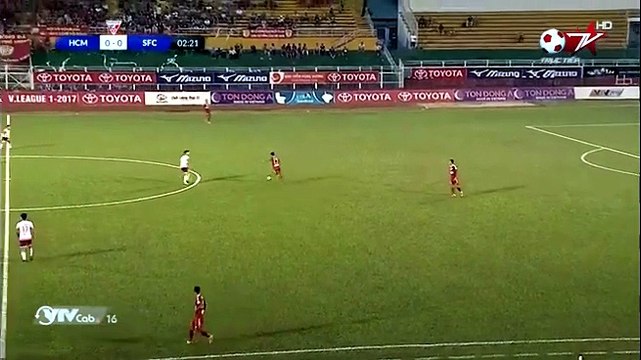 CLB TP HCM 1-3 Sài Gòn - Goals and Highlights (29/10/2017) | VTVcab 16 - Bóng Đá TV HD