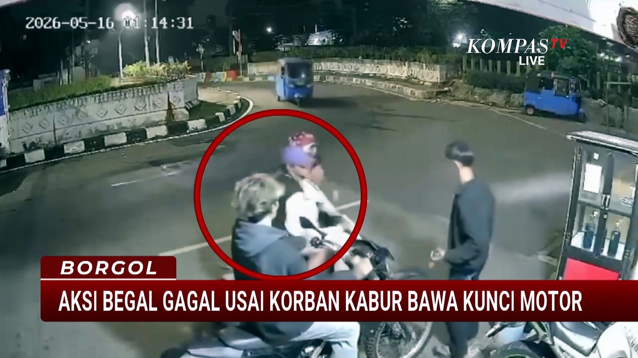 Aksi Begal di Kemayoran Gagal, Korban Bawa Kabur Kunci Motor | BORGOL