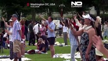 EUA: milhares juntam-se em Washington a vigília de oração pró-Trump