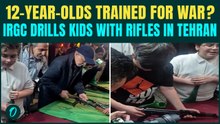 Iranian Kids With AK-47s? Islamic Revolutionary Guard Corps MOBILIZES BOYS in Tehran| SHOCKING VIDEO