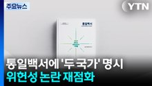 통일백서에 '두 국가' 명시...위헌성 논란 재점화 / YTN