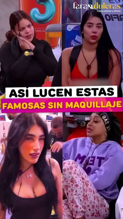 Asi lucen las mujeres de la casa de Alofoke sin maquillaje