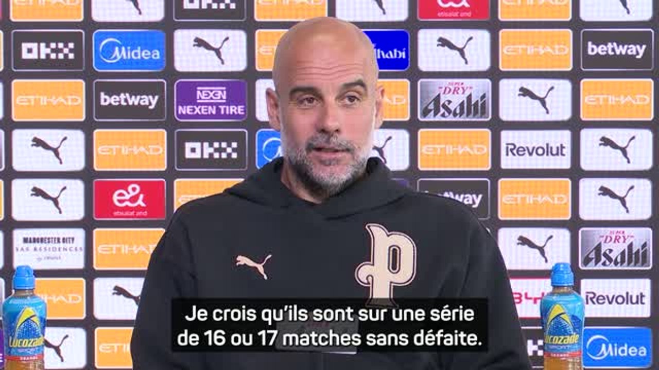 Man City - Guardiola : "Mettre fin à la série de Bournemouth, sinon la course au titre est terminée"
