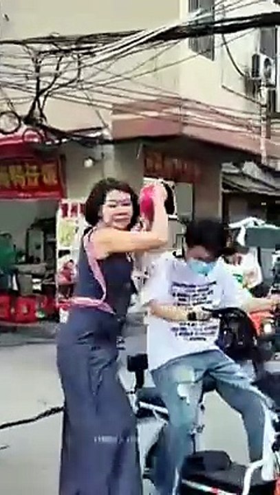 She Smashed His Helmet into Pieces... Then Shocked Him with an Unbreakable One