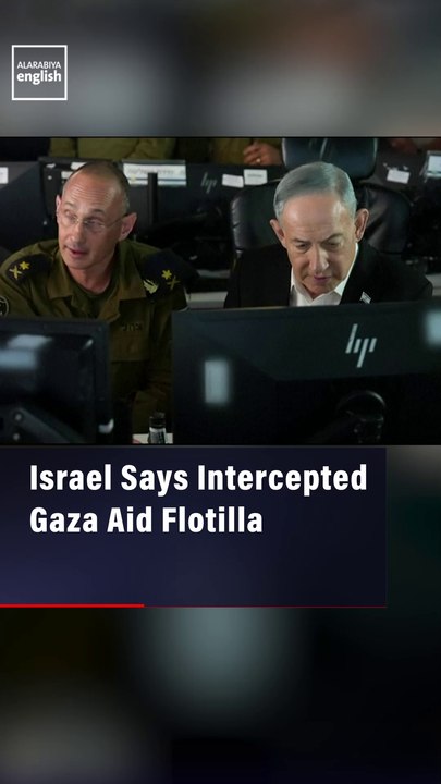 Israel Says Intercepted Gaza Aid Flotilla