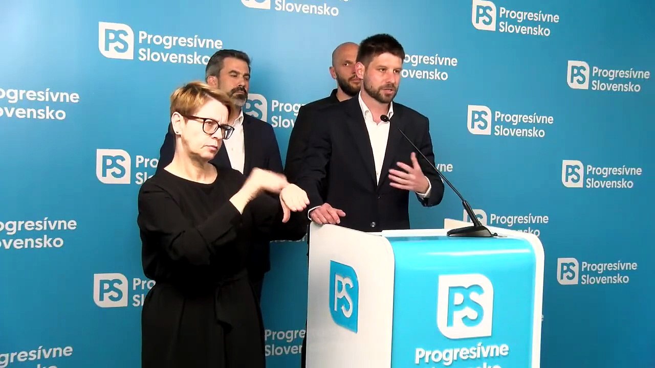 ZÁZNAM: TK hnutia Progresívne Slovensko