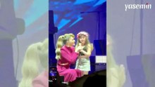 Derya Bedavacı minik hayranıyla düet yaptı!