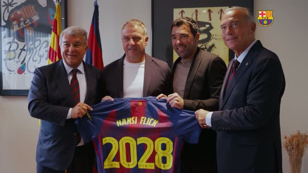 Barcelone - Flick prolonge jusqu'en 2028