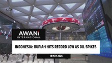 Indonesia's Rupiah hits record low as oil spikes