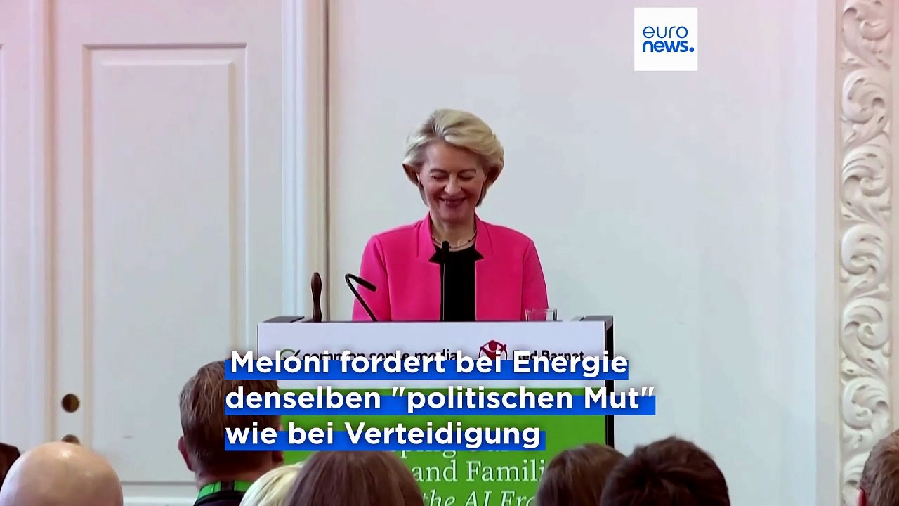 Energiekrise: Meloni fordert EU zur Lockerung von Steuerregeln auf