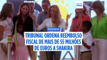 Shakira ganha batalha judicial com fisco espanhol e recupera milhões de euros