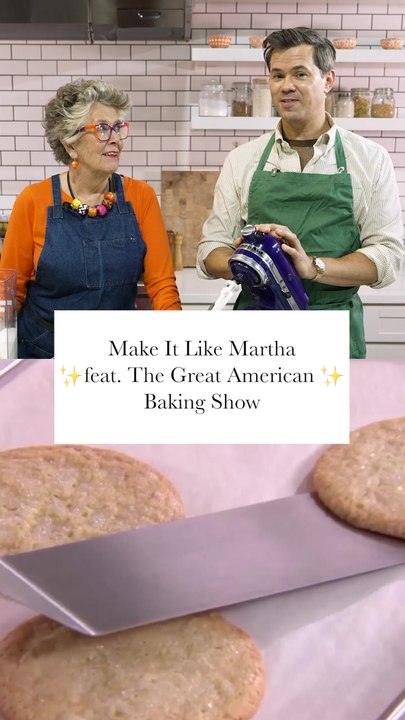 Make It Like Martha with Prue Leith and Andrew Rannells